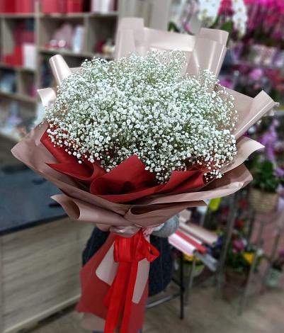 Букет цветов из: Гипсофила в Большое Грызлово