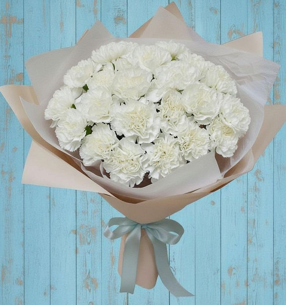 Букет цветов из: Гвоздики в Большое Грызлово