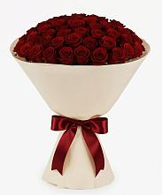 Букет 101 Бордовая роза Блэк Бакарра в Большое Грызлово