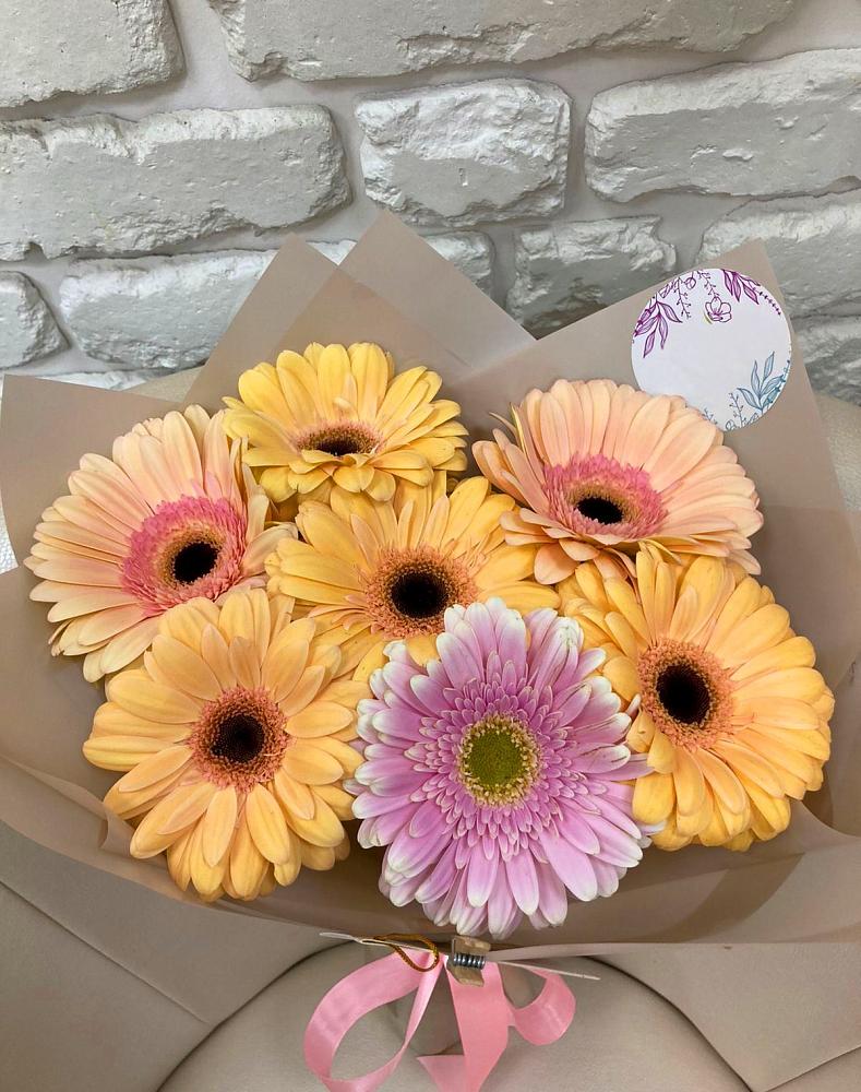 Букет цветов из: Герберы в Большое Грызлово