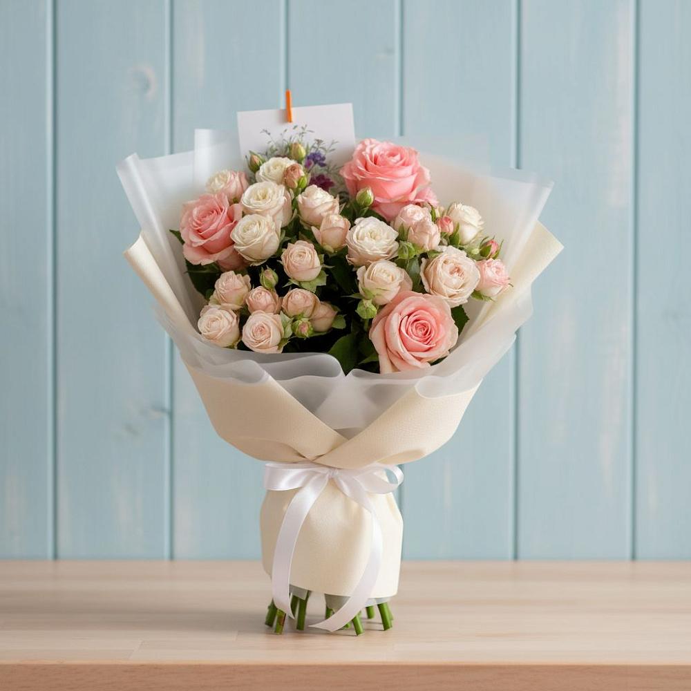 Букет цветов из: Розы в Большое Грызлово