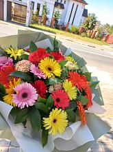 Букет цветов из:  Герберы #REPLACE_PRED# Большое Грызлово