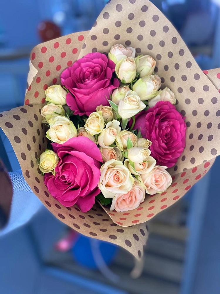 Букет цветов из: Розы в Большое Грызлово