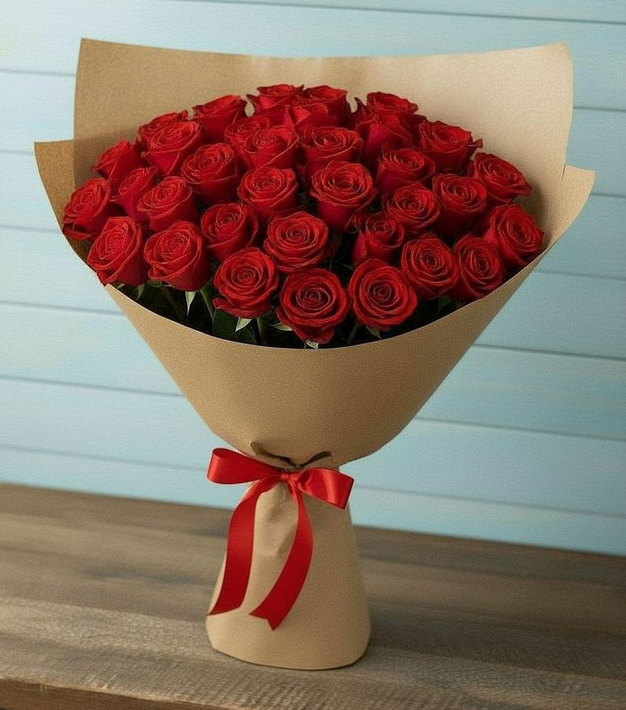 Букет Красные розы Милано в Большое Грызлово