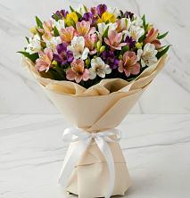 Букет цветов из:  Альстромерии в Большое Грызлово