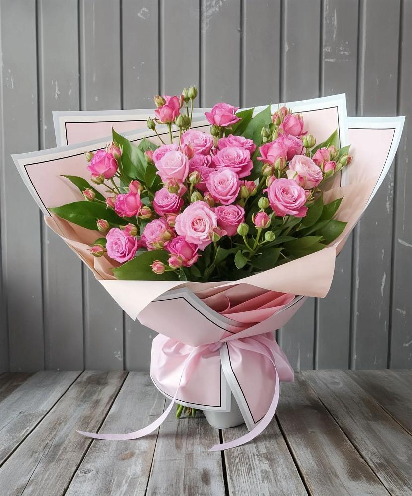 Букет Розовый кустик в Большое Грызлово