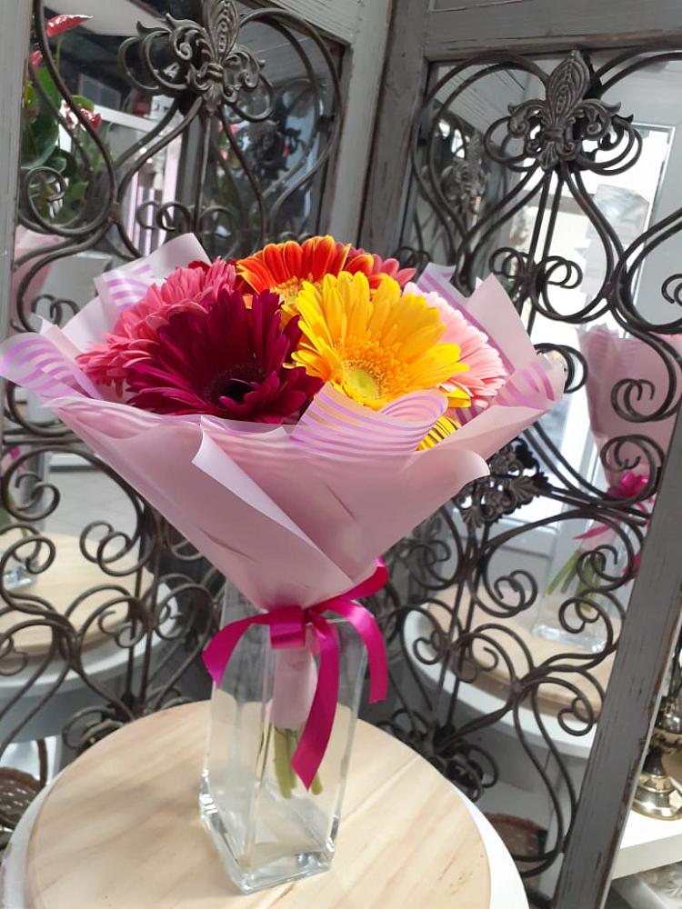 Букет цветов из: Герберы в Большое Грызлово