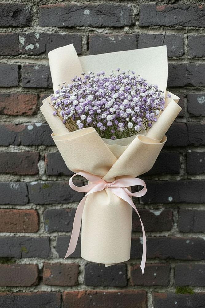 Букет цветов из: Гипсофила в Большое Грызлово