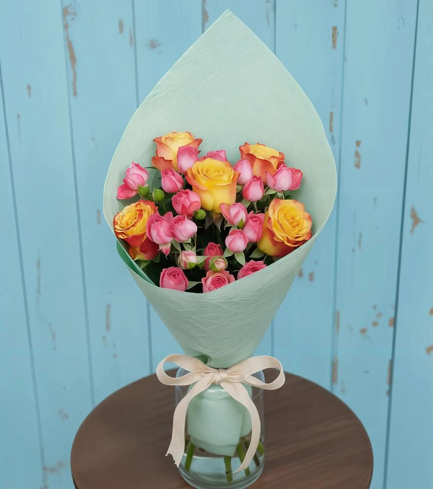 Букет цветов из: Розы в Большое Грызлово