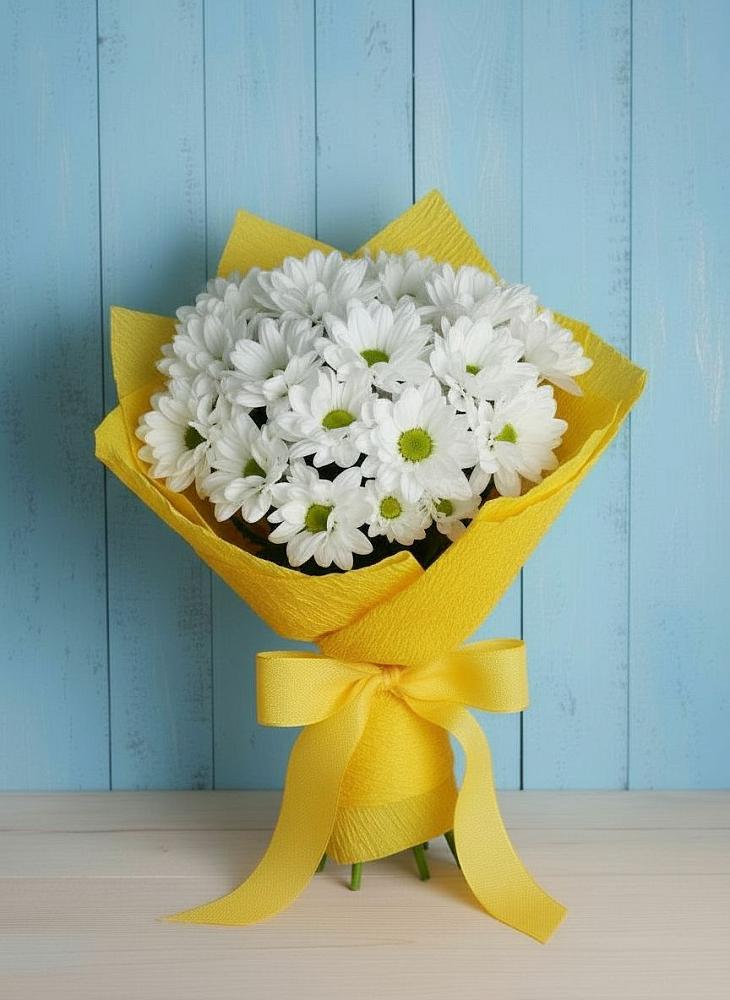 Букет цветов из: Хризантемы в Большое Грызлово