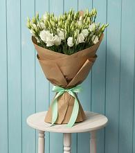 Букет цветов из:  Лизиантусы в Большое Грызлово