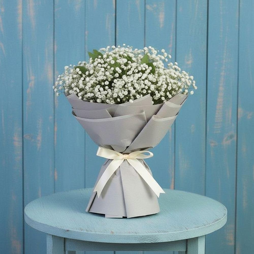 Букет цветов из: Гипсофила в Большое Грызлово