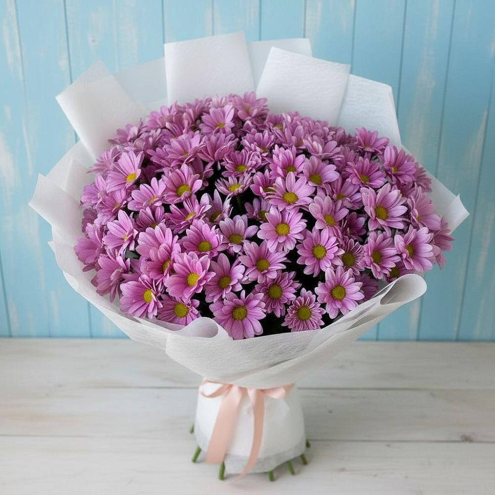 Букет цветов из: Хризантемы в Большое Грызлово