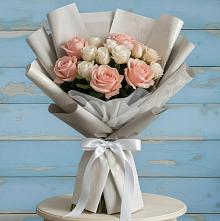 Букет цветов из:  Розы #REPLACE_PRED# Большое Грызлово