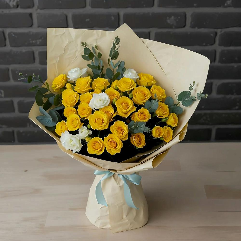 Букет цветов из: Розы в Большое Грызлово