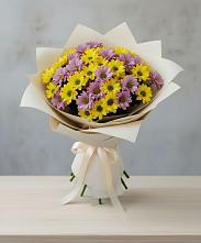 Букет цветов из:  Хризантемы в Большое Грызлово