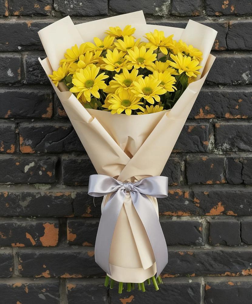 Букет цветов из: Хризантемы в Большое Грызлово