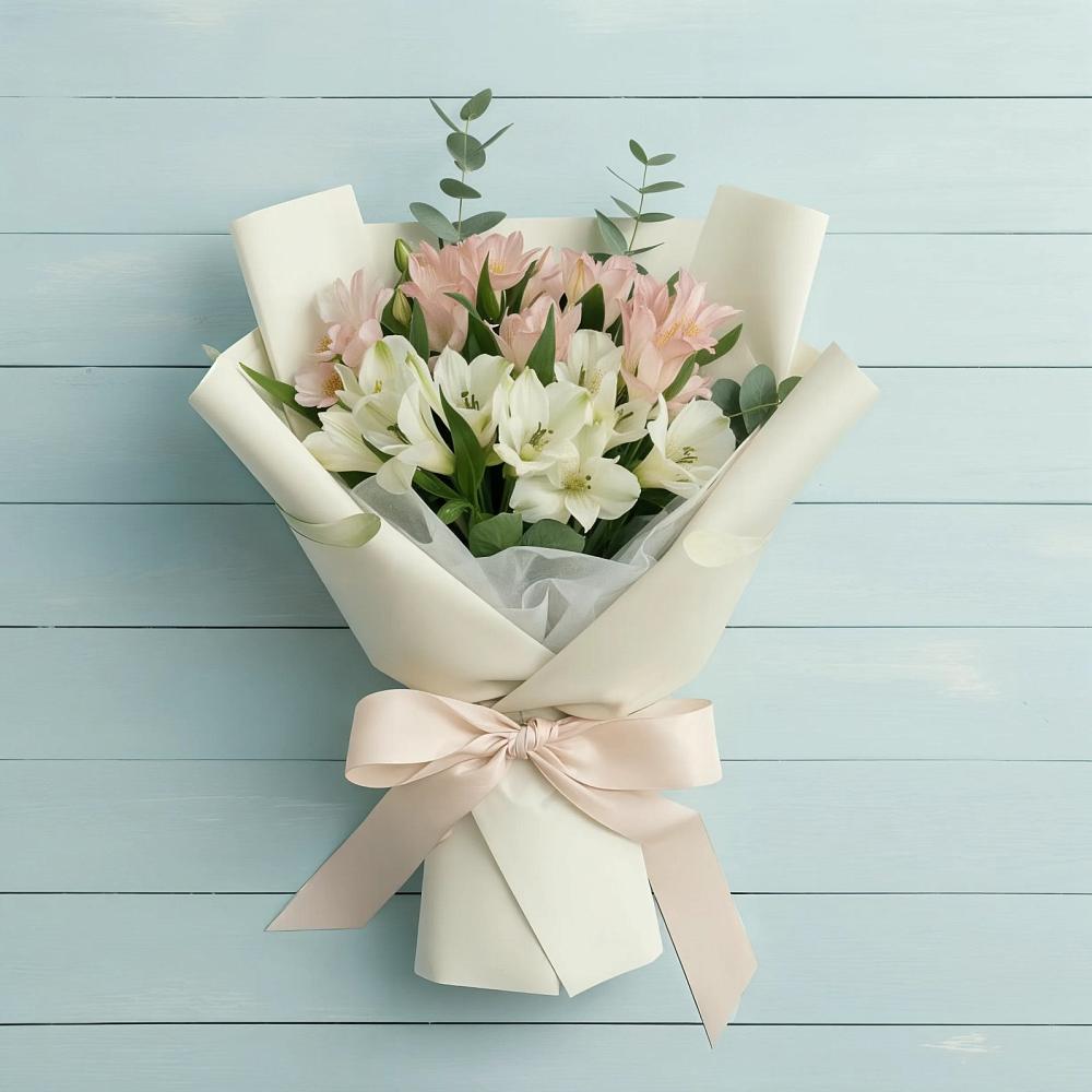 Букет цветов из: Альстромерии в Большое Грызлово