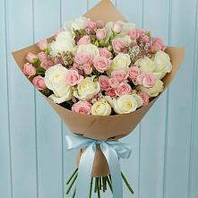 Букет цветов из:  Розы #REPLACE_PRED# Большое Грызлово
