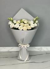 Букет цветов из:  Розы и Лизиантусы в Большое Грызлово